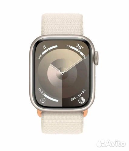 Apple Watch Series 9 41mm Starlight Sport Loop