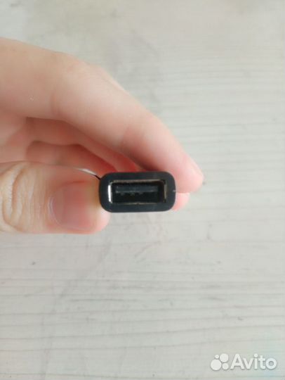 Переходник с micro usb на OTG(USB) 20 см