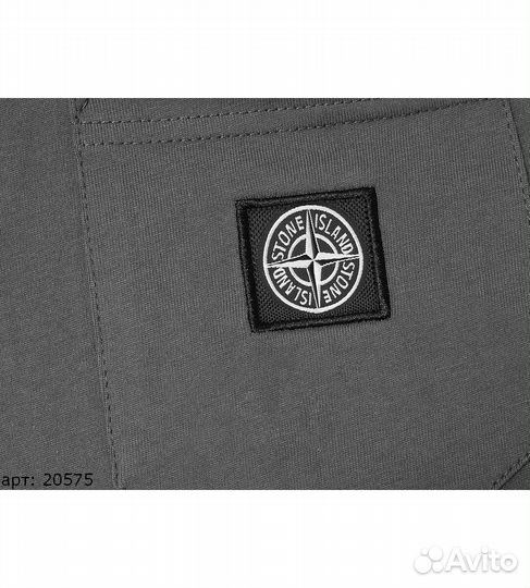 Футболка Stone Island серая