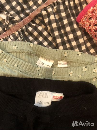 Пакет вещей на девочку 2-3года