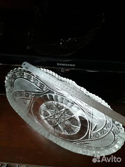 Вазы хрустальные СССР