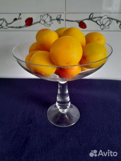 Ваза для фруктов на ножке СССР