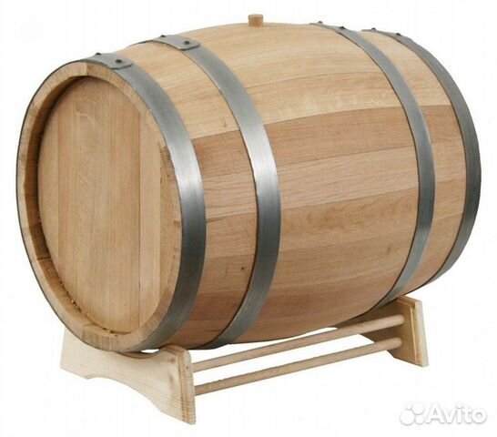 Бочки дубовые кавказский дуб, 5л - 30л