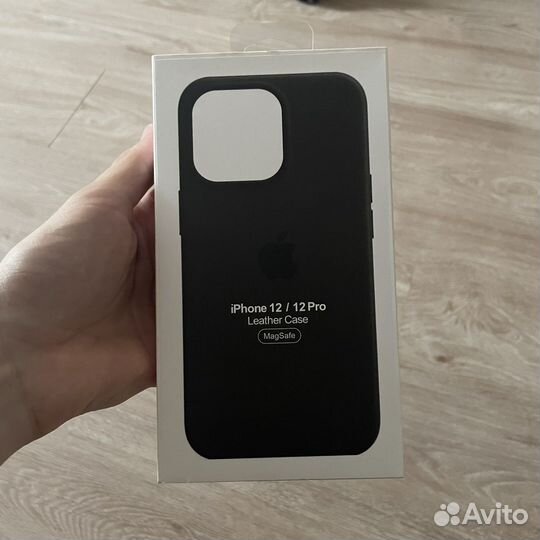 Чехол кожаный на iPhone 12/12 pro