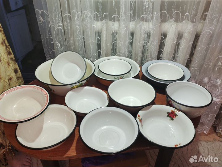 Миска эмалированная СССР