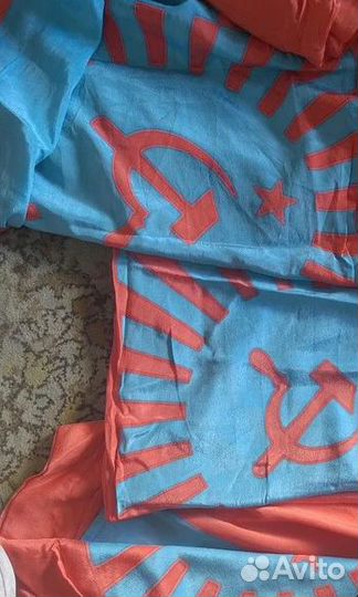 Флаги союзных республик СССР.Пионерские галстуки