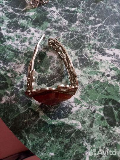 Винтажный браслет скань