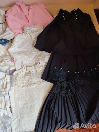 Школьные вещи на девочку 122-128 пакетом