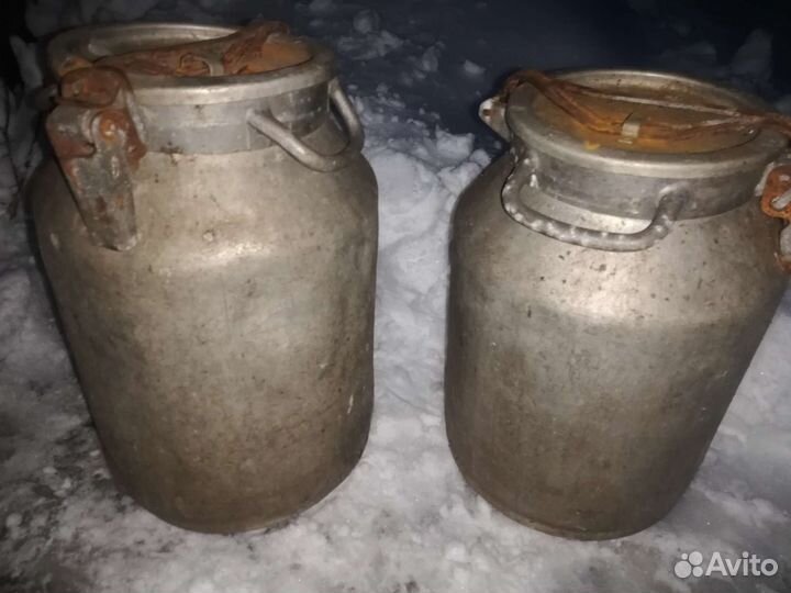 Алюминиевый бедон