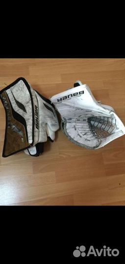 Ловушка и блин вратаря bauer supreme