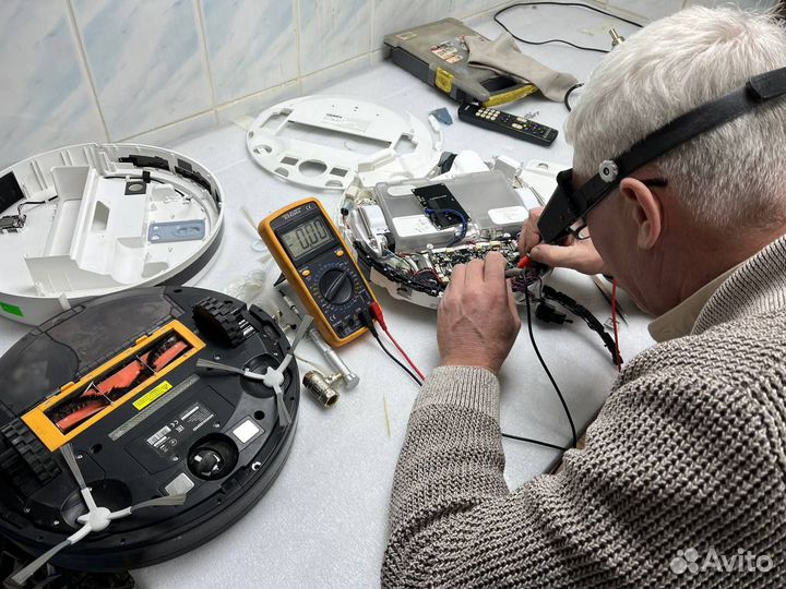 Ремонт роботов пылесосов. Ремонт пылесосов