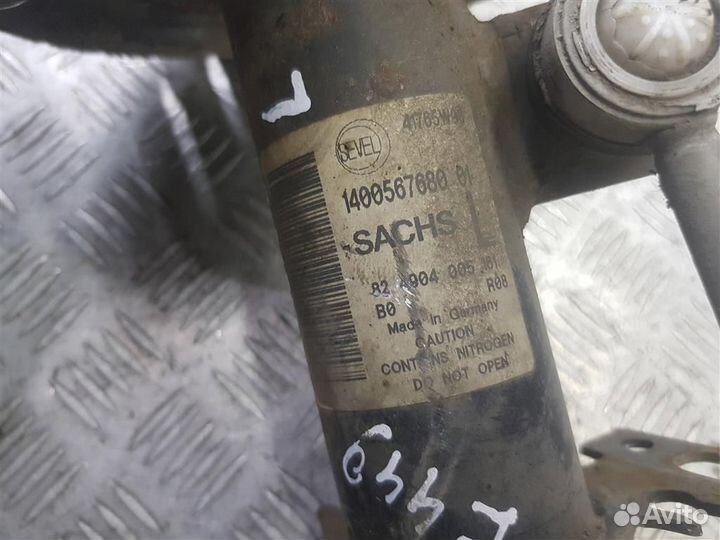 Стойка амортизатора передняя левая Фиат Scudo