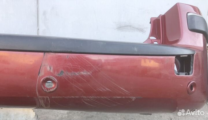 Пежо 407 бампер задний