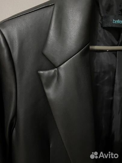 Кожаный пиджак