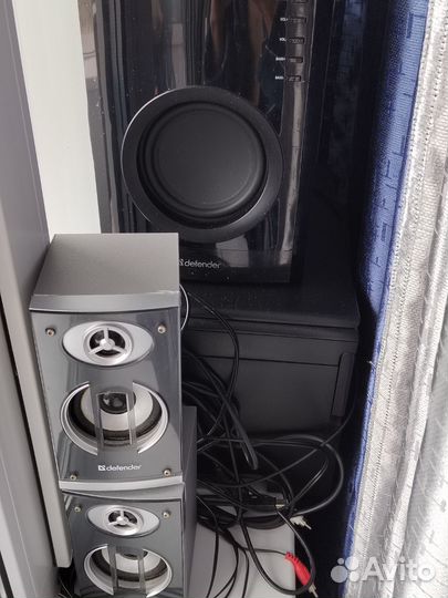 Колонки defender 55 вт басс