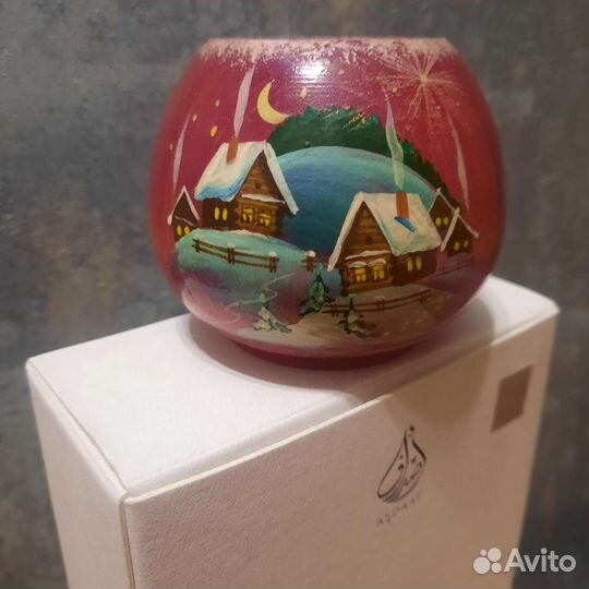 Новогодний подсвечник