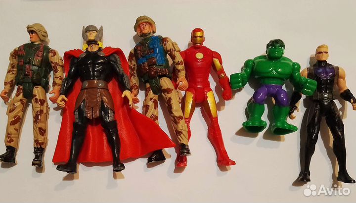 Фигурки marvel супергерои