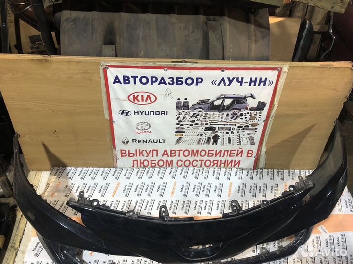 Передний бампер тойота камри V70