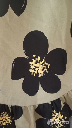 Нарядное платье с запахом 46