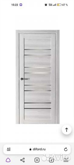 Новая Межкомнатная дверь 2000х600