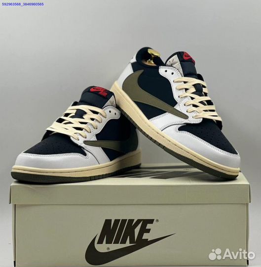 Кроссовки Nike Air Jordan 1 Low & Travis Scott