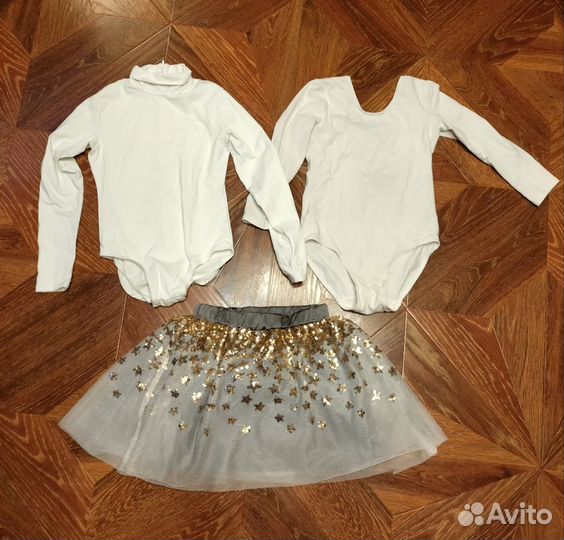 Купальник для гимнастики 134-140 пакетом