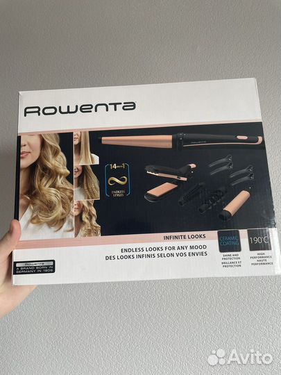 Мультистайлер rowenta infinite looks 14 в1