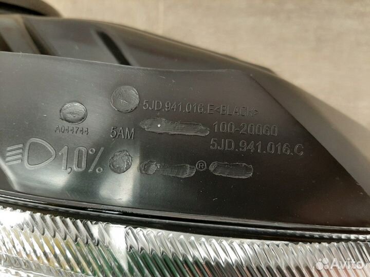 Фара левая Skoda Fabia рестайлинг