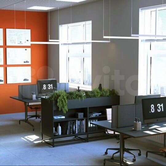 Готовый офис по суперцене, 72.3 м²