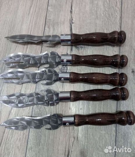 Нож-Вилка для снятия мяса