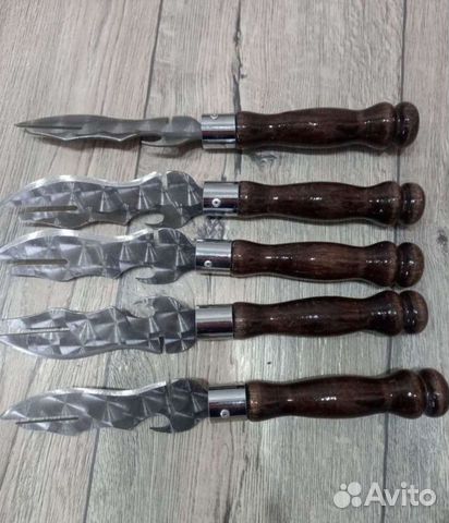 Нож-Вилка для снятия мяса