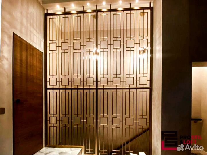 Стеклянные перегородки