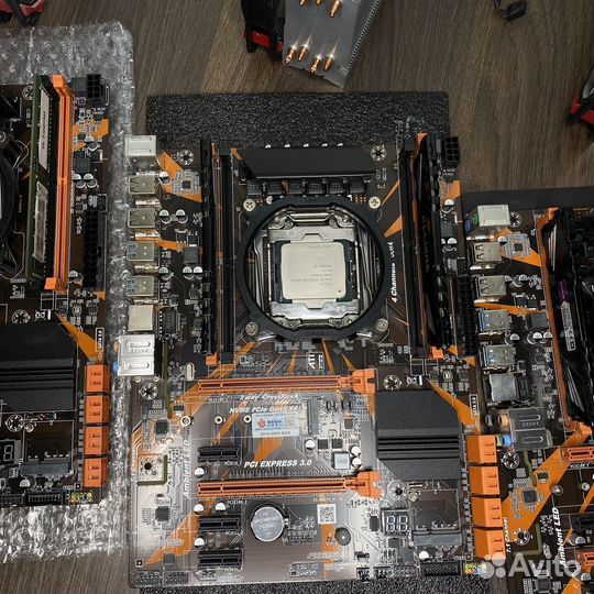 3 Комплекта xeon E5 2620 V3/ 16GB /X99D4