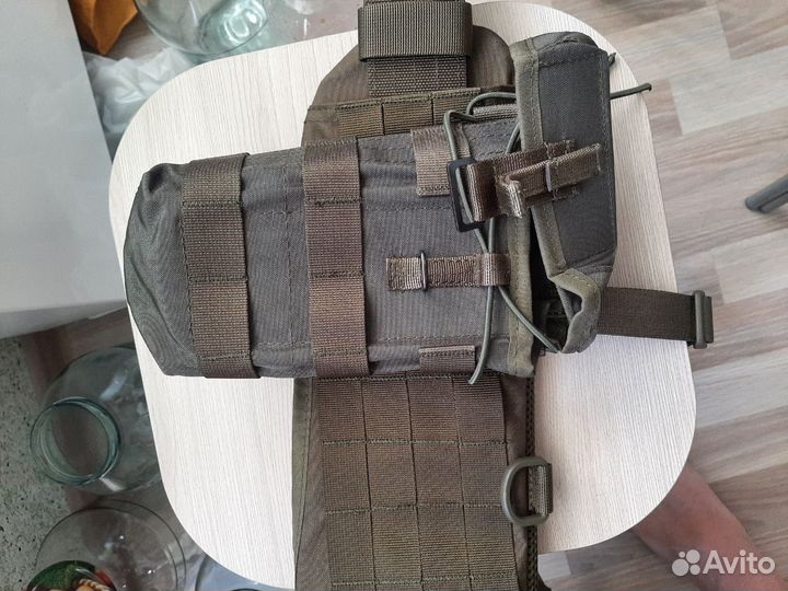 Тактический пояс с подсумками