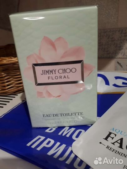 Новый парфюм 40мл Jimmy Choo+ маска для лица