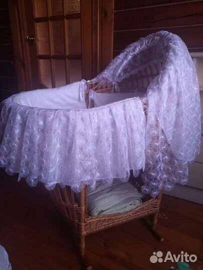 Люлька плетеная из лозы