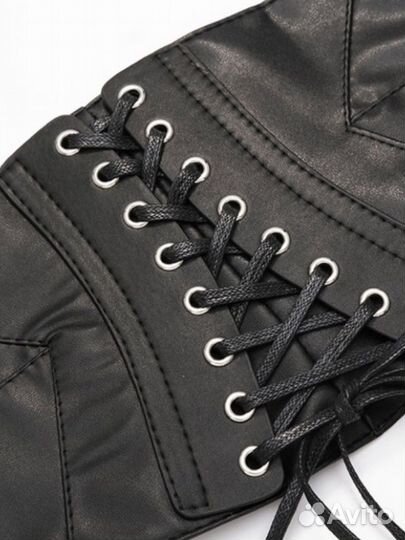 Корсет женский кожаный