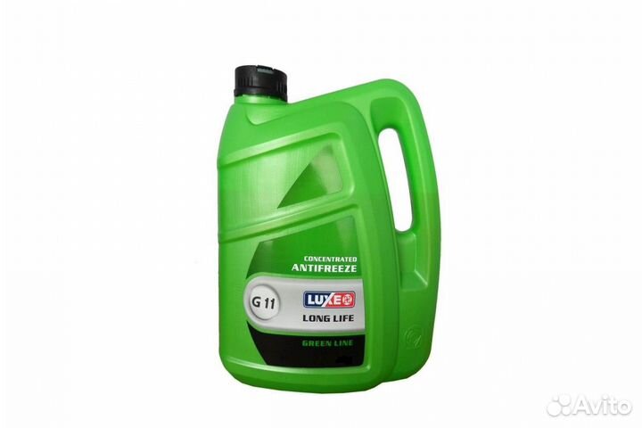 Антифриз luxe G11 зеленый 3 кг
