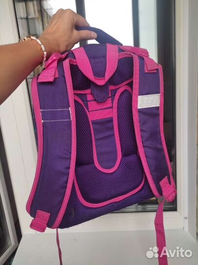 Портфель Рюкзак школьный для девочки, начальная