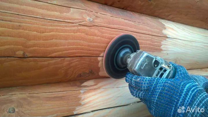 Конопатка сруба