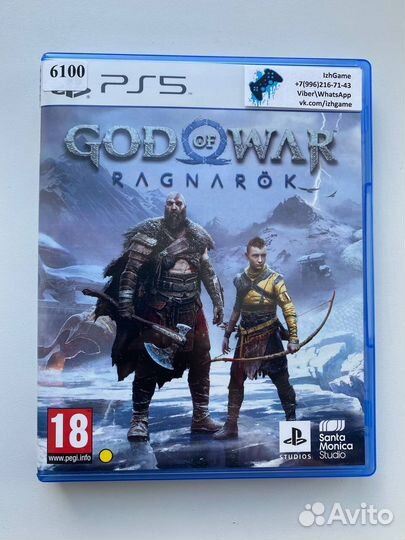 God of War Ragnarok ps5 Русская озвучка
