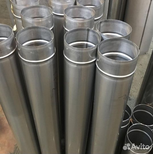 Трубы для вентиляции оцинкованные