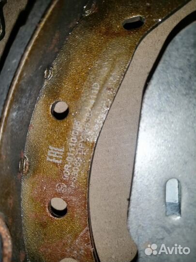 Колодки тормозные барабанные Ford Fiesta VI