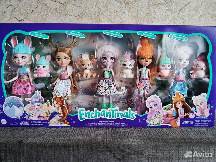 Enchantimals наборы в ассортименте,Энчантималс new