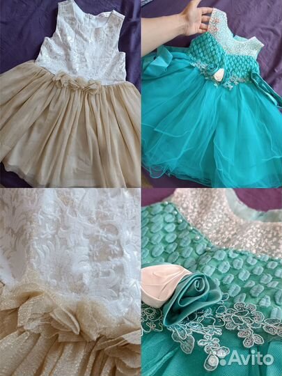 Платье для девочки праздничное нарядное