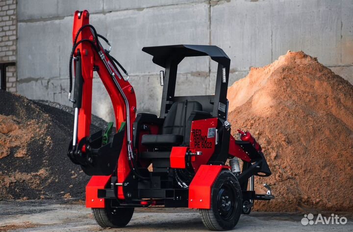 Мини-экскаватор RED RBV-08 ПРОФЕССИОНАЛЬНАЯ, 2023
