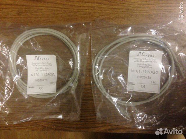 Патч корд RJ45-RJ45 nexans