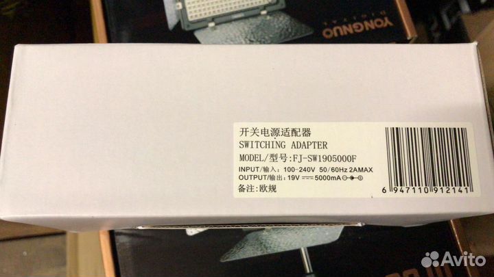 Сетевой адаптер для Yongnuo YN-900 (19V, 5A)