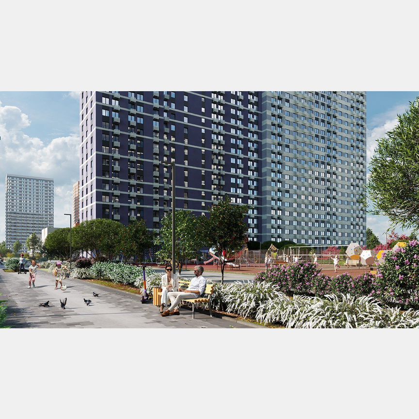 1-к. квартира, 35,7 м², 4/23 эт.