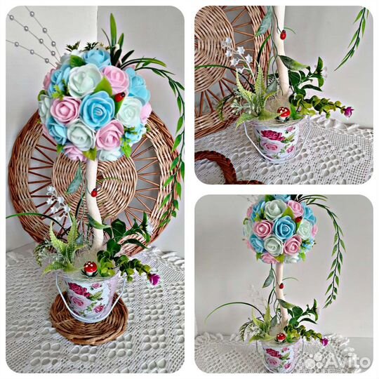 Цветочный топиарий